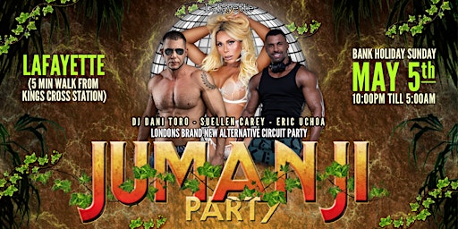 JUMANJI PARTY - LONDON LAUNCH primary image