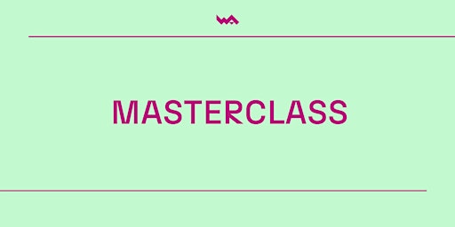 Primaire afbeelding van Masterclass WA | Nuno Roque | Som: o estúdio e o palco
