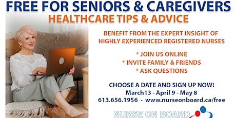Free for Seniors and Caregivers: Healthcare Tips & Advice