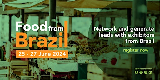 Imagem principal do evento Foodeshow Buyers Summit: Food from Brazil