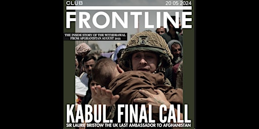 Imagen principal de Panel discussion: Kabul Final Call