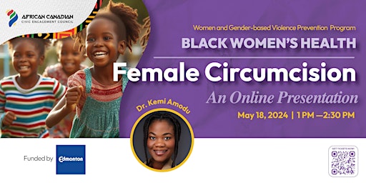Imagem principal do evento Black Women’s Health:  Female Circumcision