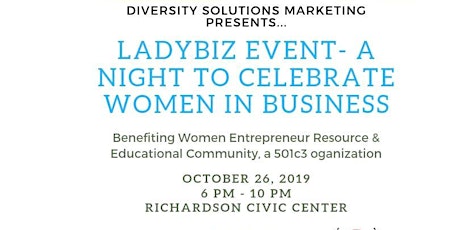 LadyBiz Event -A Night to Celebrate Women in Business primary image