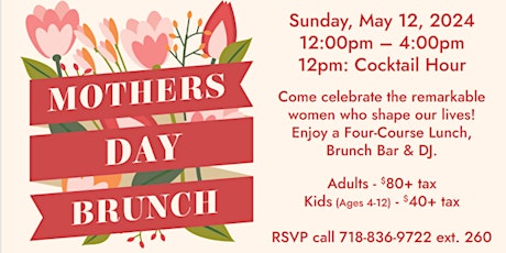Dyker Beach Golf Course - Mother's Day Luncheon