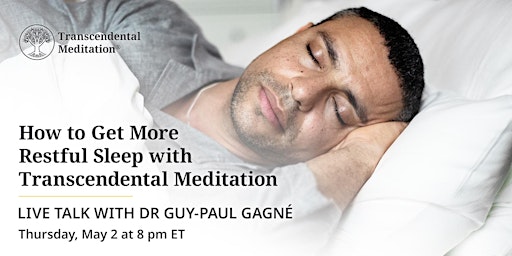 Imagen principal de How to Get More Restful Sleep with Transcendental Meditation