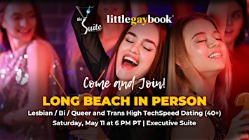 Immagine principale di Long Beach High Tech In Person Lesbian / Bi / Queer and Trans Speed Dating 