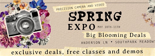 Collection image for Precision Camera Spring Expo Anderson Lane