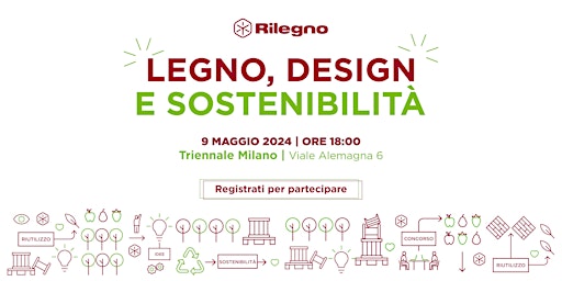 Image principale de Legno, design e sostenibilità