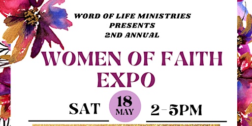 Imagem principal do evento WOMEN OF FAITH EXPO