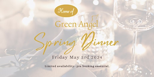 Imagem principal do evento Spring Dinner at The Home Of Green Angel