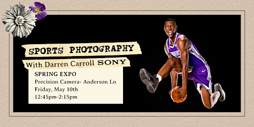 Imagem principal do evento Sports Photography with Darren Carroll | FREE