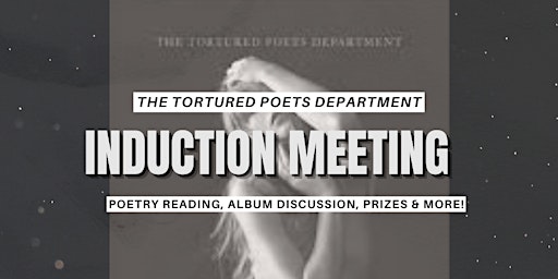 Primaire afbeelding van The Tortured Poets Department by Taylor Swift: Induction Meeting