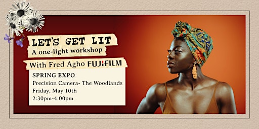 Primaire afbeelding van Let’s Get Lit! A One-Light Workshop with Fred Agho