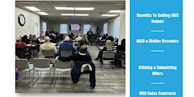 Imagen principal de 2024 Successfully Selling HUD Homes Seminar