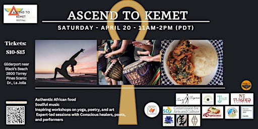 Imagem principal do evento ASCEND to Kemet Festival