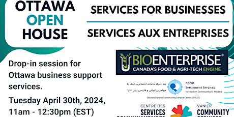 Ottawa Open House - Services for Businesses