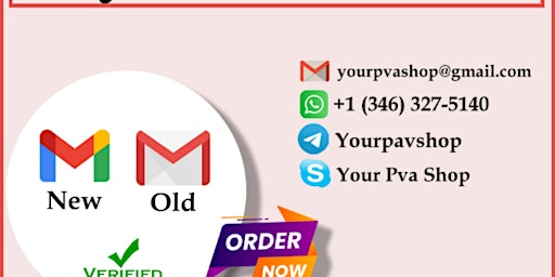 Best sites to Buy Gmail Accounts in Bulk (PVA, Old) primary image