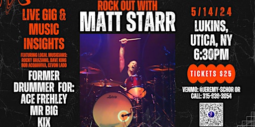 Imagem principal do evento Matt Starr Live!