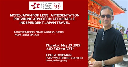 More Japan For Less: A Presentation on Affordable Japan Travel