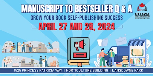 Transform your manuscript into a non-fiction bestseller | Ottawa Expo 2024 primary image