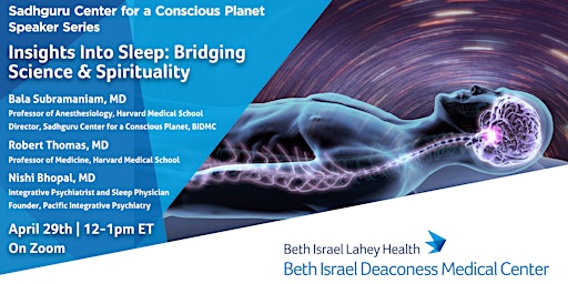 Imagem principal do evento Insights Into Sleep: Bridging Science & Spirituality