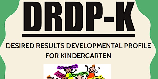 BPSB - DRDP-K Training for Kindergarten Teachers primary image