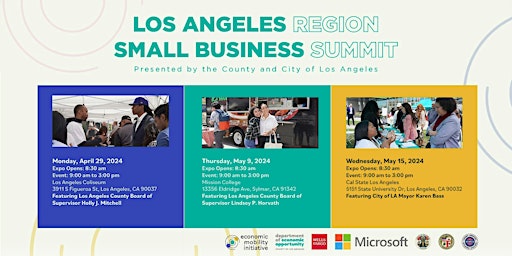 Hauptbild für 2024 Los Angeles Region Small Business Summit