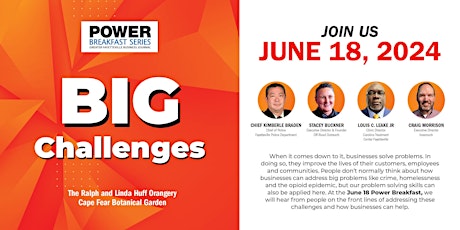 Power Breakfast Series - BIG Challenges