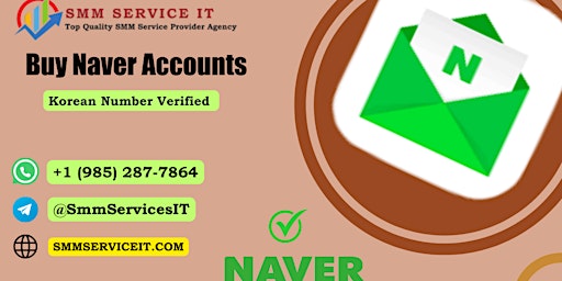 Worldwide Top Place To Buy Naver Accounts (Korean PVA Accounts) primary image