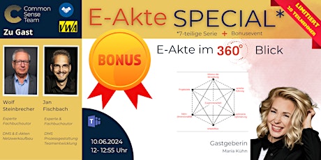 E-Akte Spezial + Bonusveranstaltung "E-Akte im 360 Grad Blick"