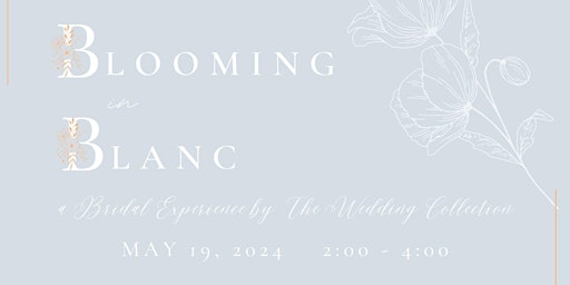 Imagem principal do evento Blooming in Blanc
