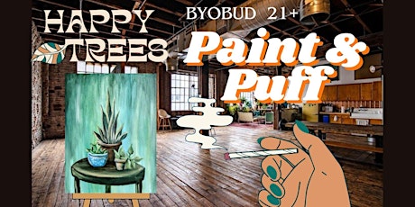 Paint and Puff Art Class-Plant Lovers