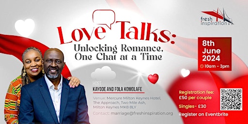 Imagem principal do evento Love Talks: Unlocking Romance,One Chat at a Time