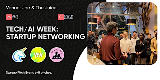 Primaire afbeelding van Tech/AI WEEK: Startup Networking Palo Alto