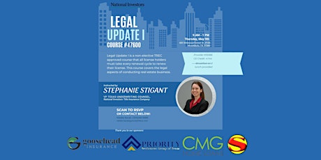 COMPLIMENTARY LEGAL1 UPDATE I COURSE #47600 CE