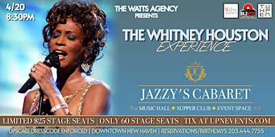Imagem principal do evento The Watts Agency Presents The Whitney Houston Experience