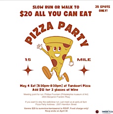 Run to All You Can Eat Pizza Party