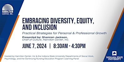 Hauptbild für Embracing Diversity, Equity, and Inclusion