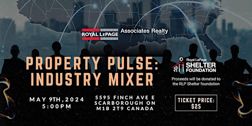Imagem principal do evento Royal LePage Associate’s Property Pulse: Industry Mixer