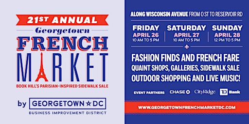 Image principale de COMMUNITY: NWC @ Georgetown French Market