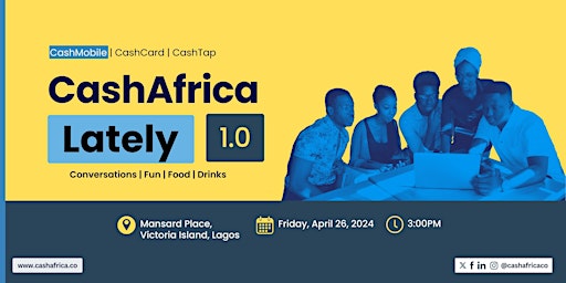 Imagem principal do evento CashAfrica Lately 1.0