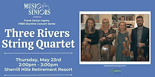 Imagem principal do evento Three Rivers String Quartet