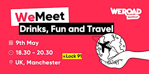 WeMeet at the Pub in Manchester! @ Lock 91 primary image