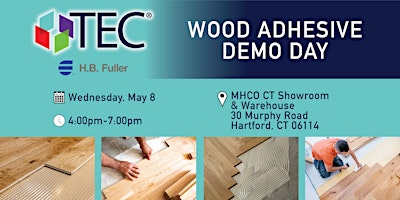 Imagem principal de TEC HB Fuller Wood Adhesive Demo Day at MHCO CT