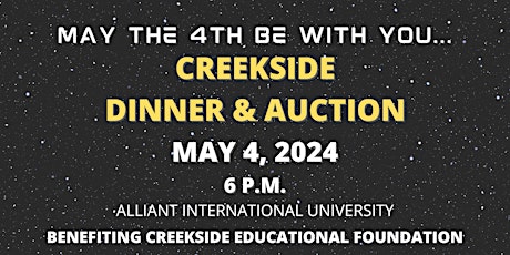 Annual Creekside Dinner & Auction