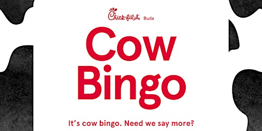 Cow Bingo at Chick-fil-A Buda primary image