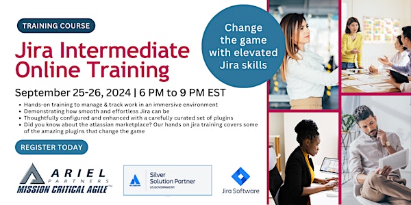 Jira Intermediate Online Training - September 25-26, 2024