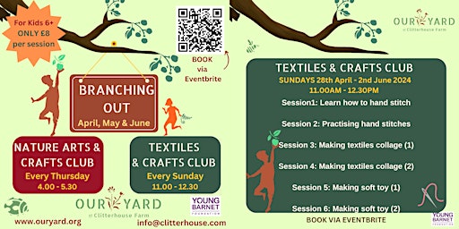 Textiles & Crafts Club: Branching Out primary image