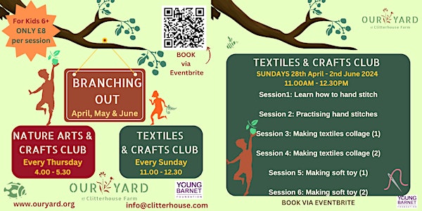 Textiles & Crafts Club: Branching Out