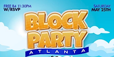 Primaire afbeelding van BLOCK PARTY ATLANTA